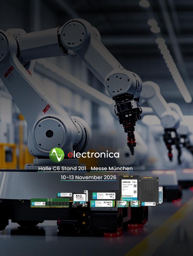 Visit us at        electronica 2026