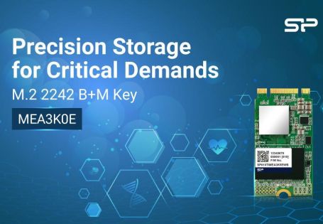 Precision Storage for Critical Demands – M.2 B+M Key SSD with 3D TLC NAND
